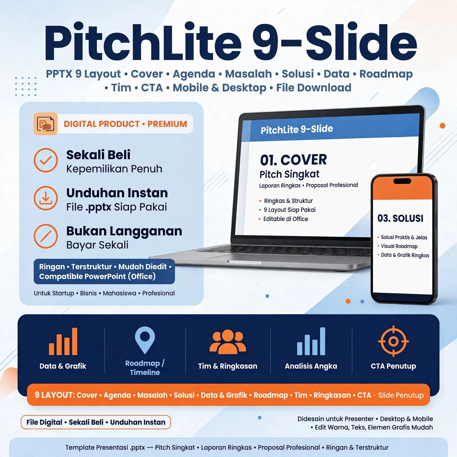 PitchLite 9-Slide