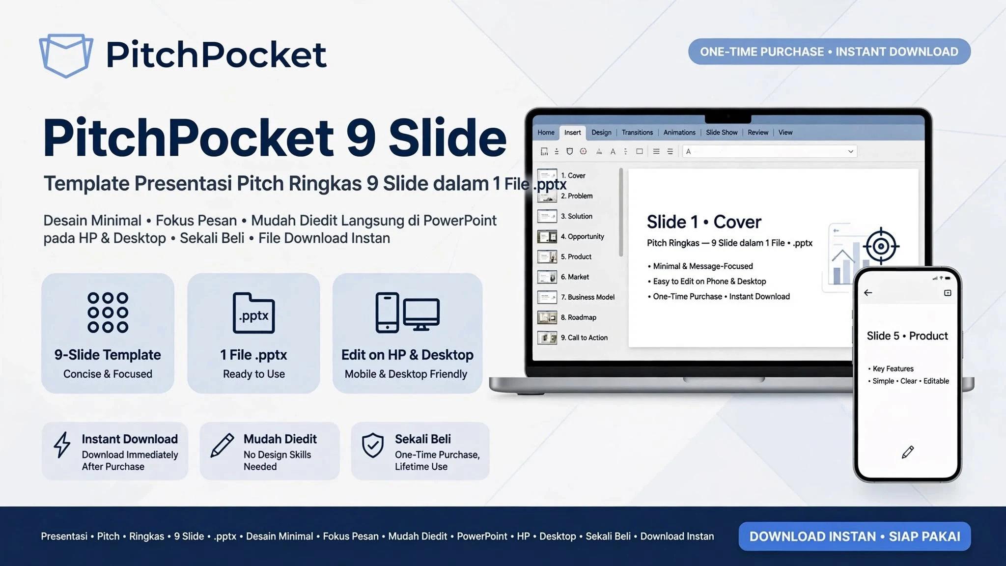 PitchPocket 9 Slide
