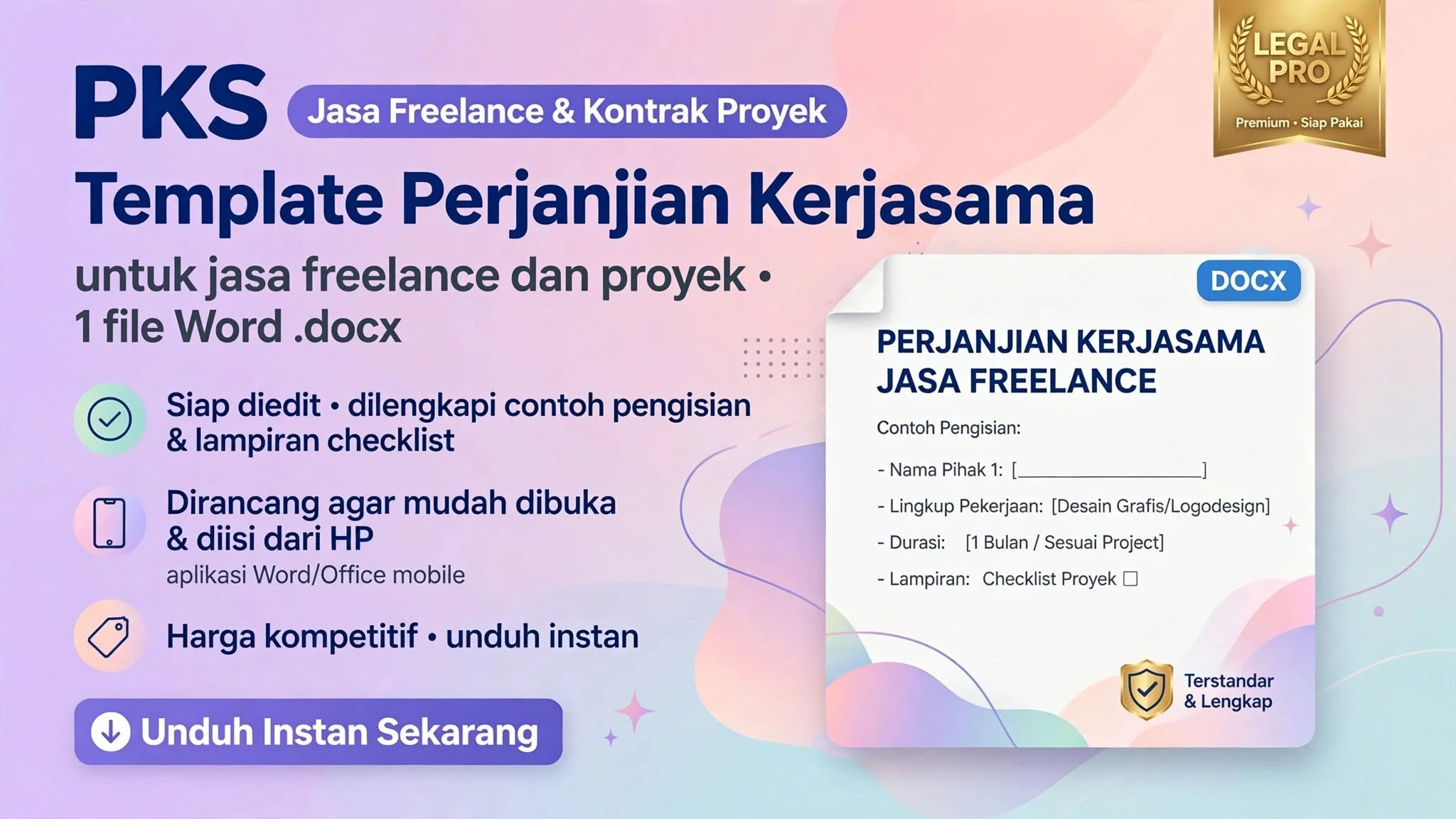PKS Jasa Freelance & Kontrak Proyek
