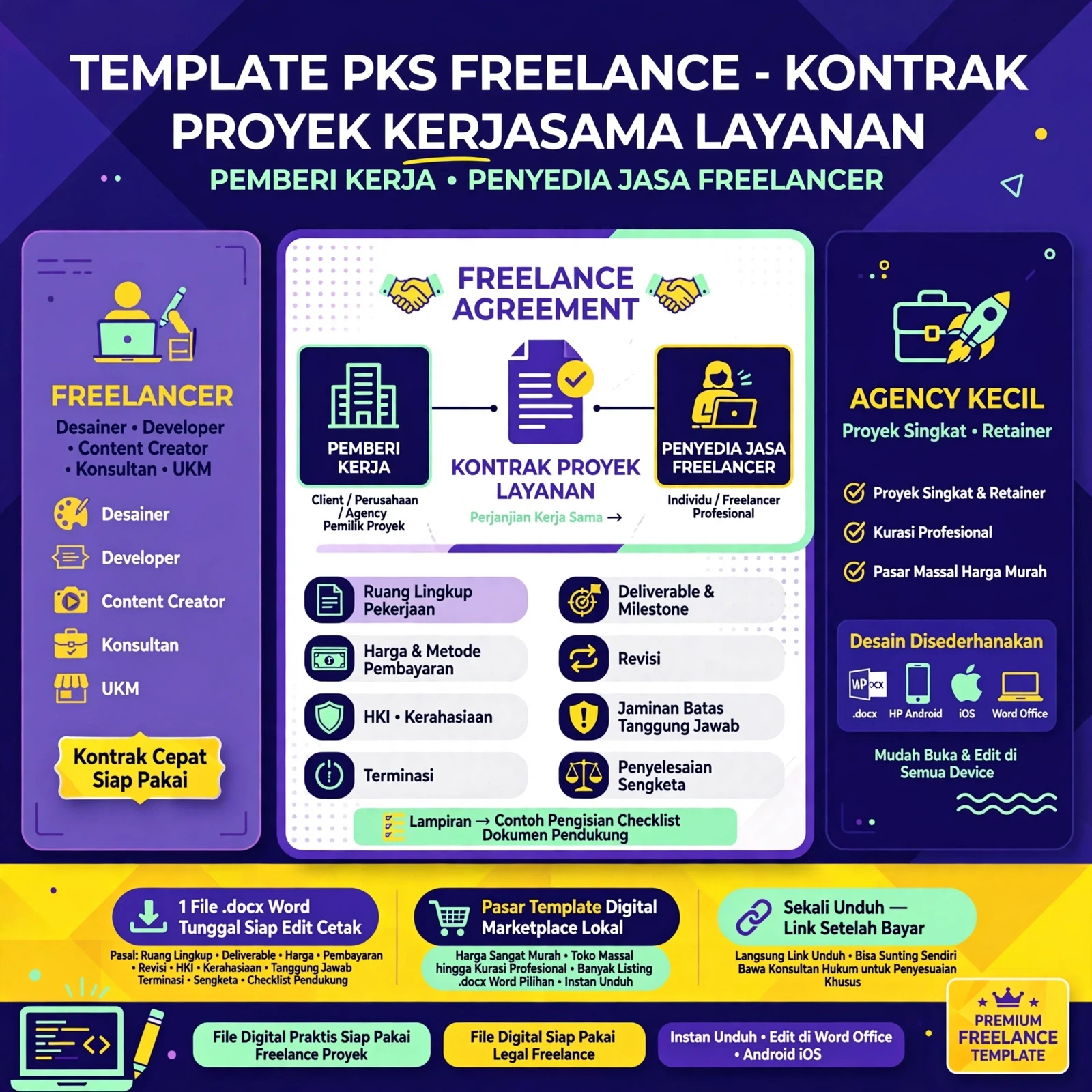 PKS Jasa Freelance & Kontrak Proyek