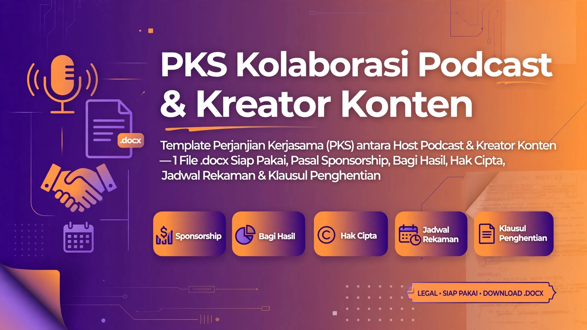 PKS Kolaborasi Podcast & Kreator Konten
