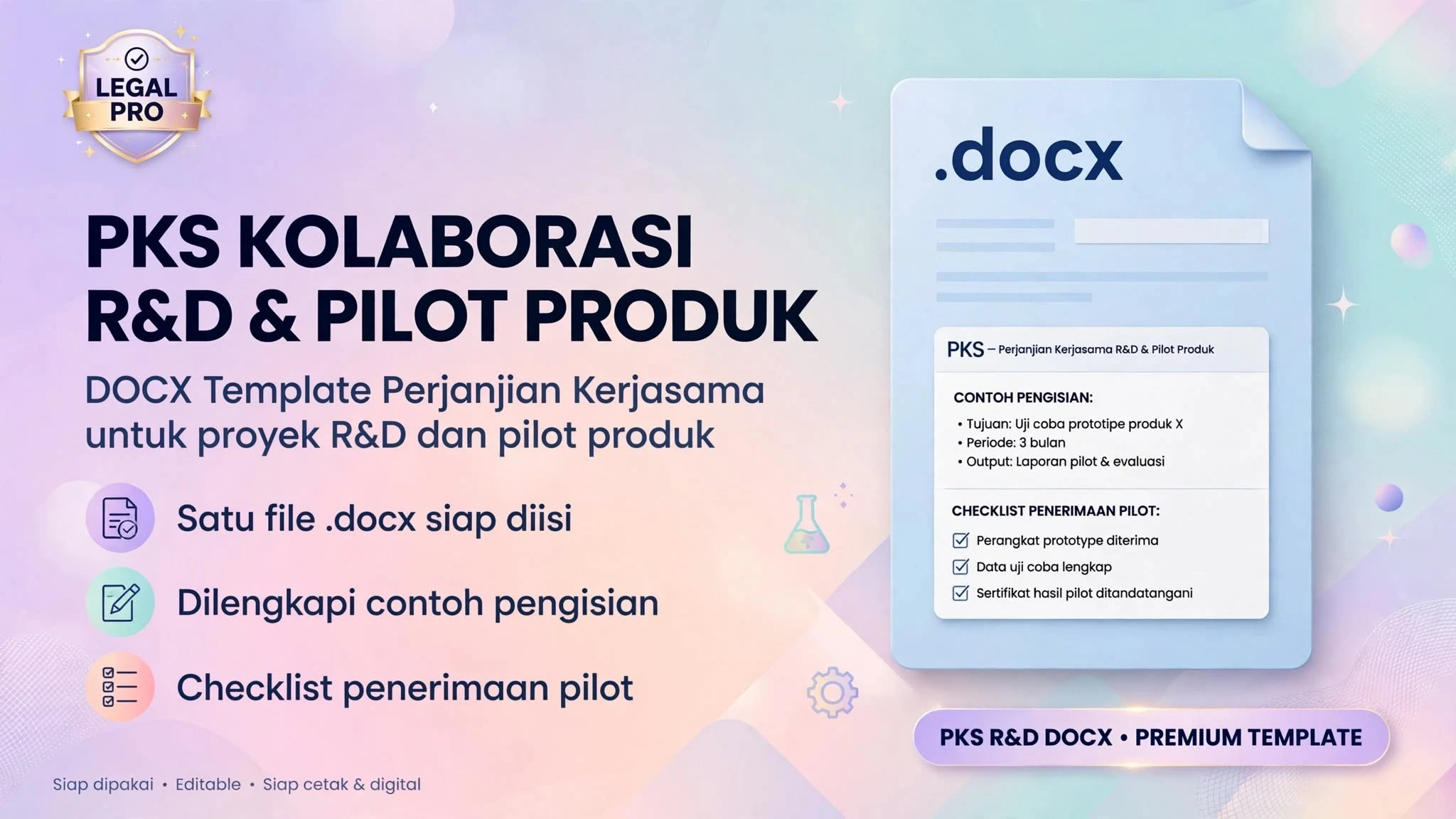 PKS Kolaborasi R&D & Pilot Produk (DOCX)