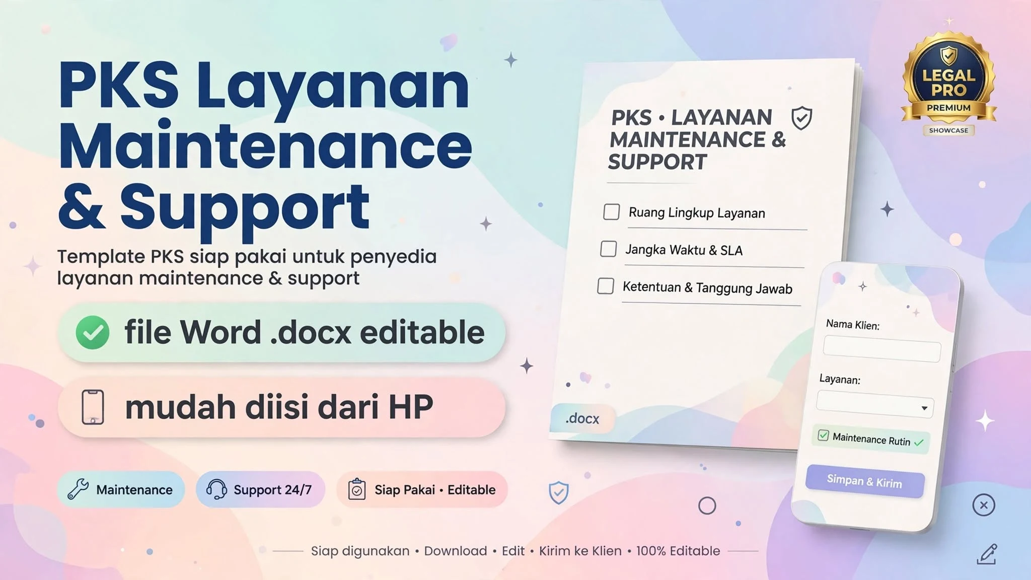 PKS Layanan Maintenance & Support