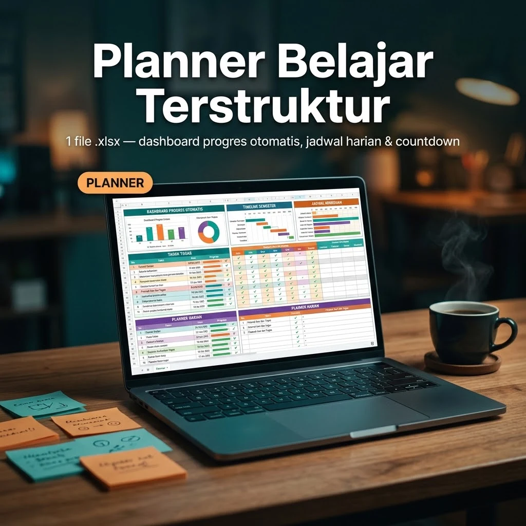 Planner Belajar Terstruktur