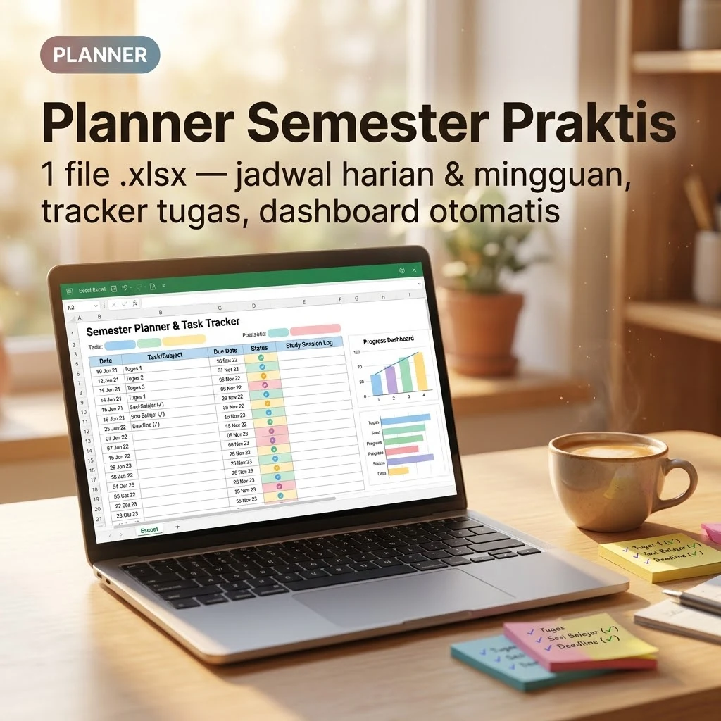 Planner Semester Praktis