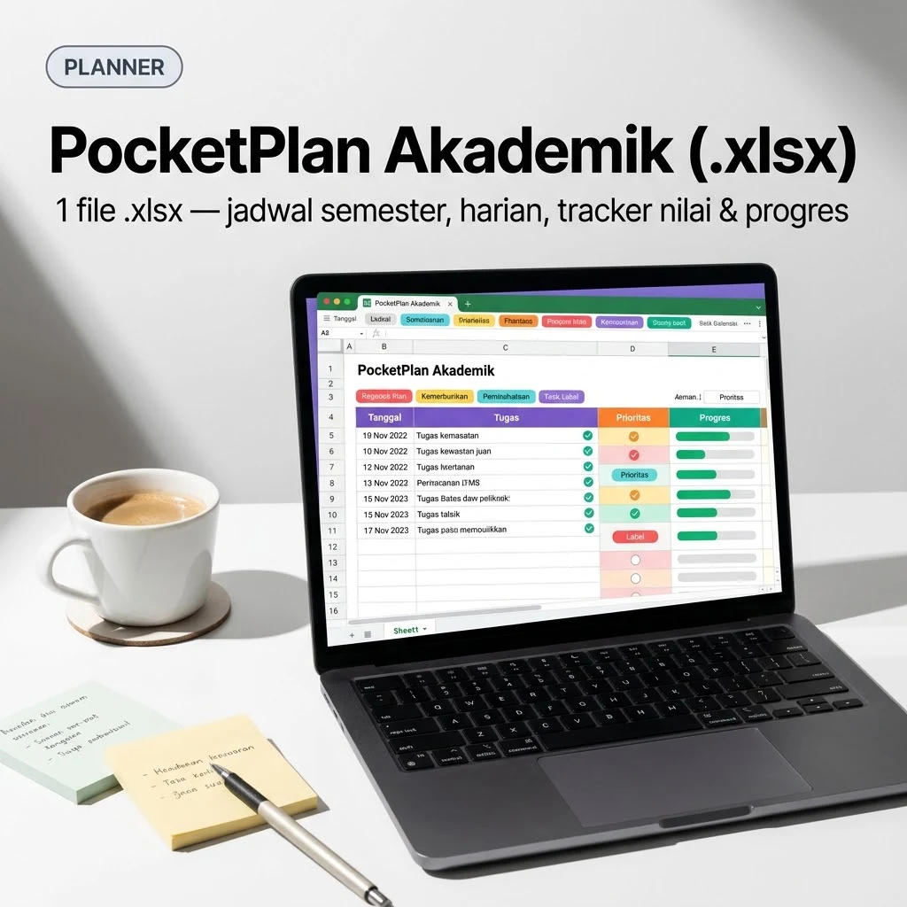 PocketPlan Akademik (.xlsx)