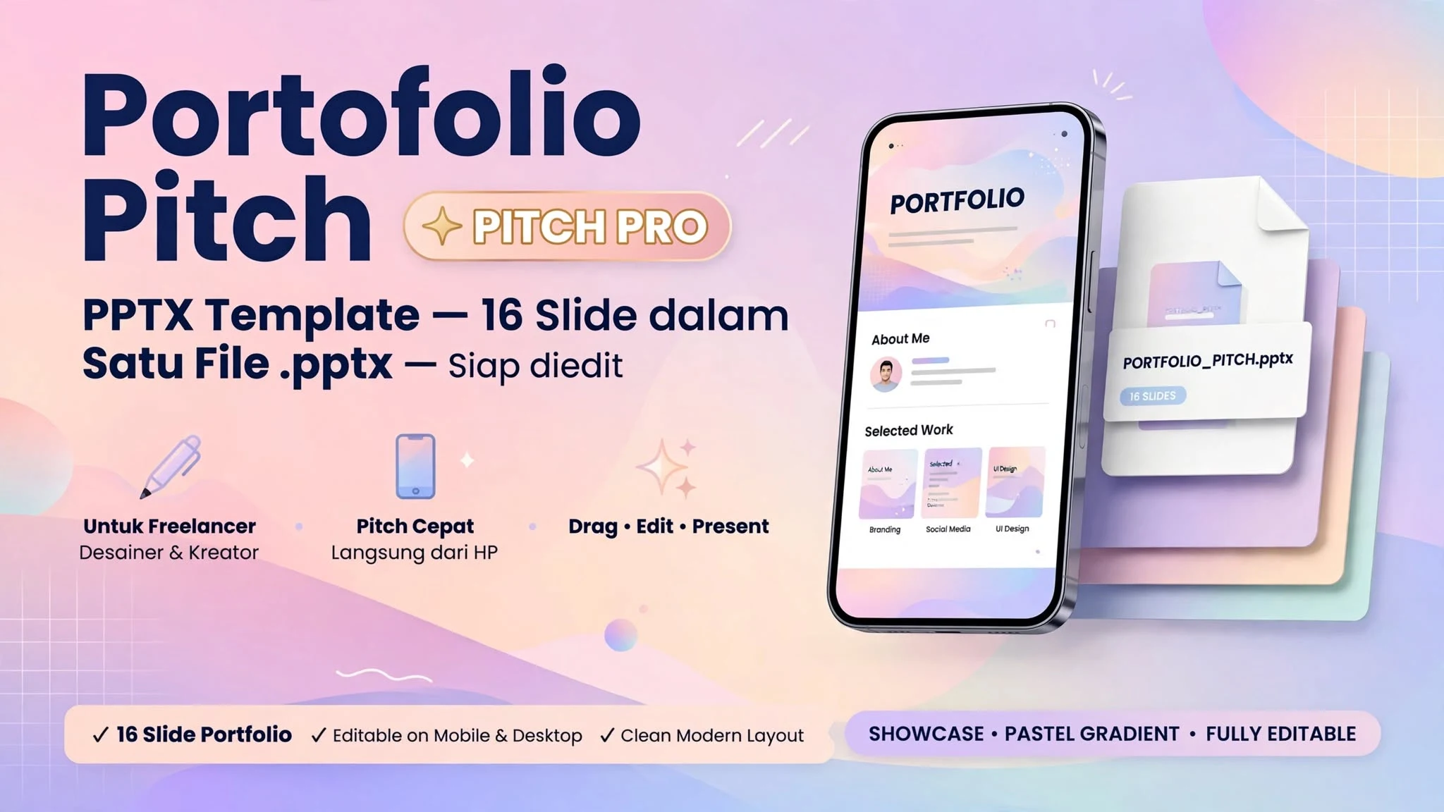 Portofolio Pitch PPTX