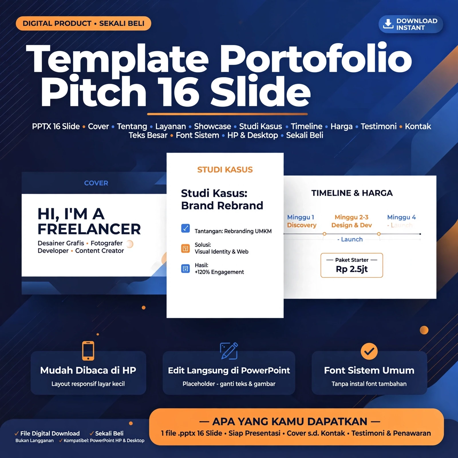 Portofolio Pitch PPTX