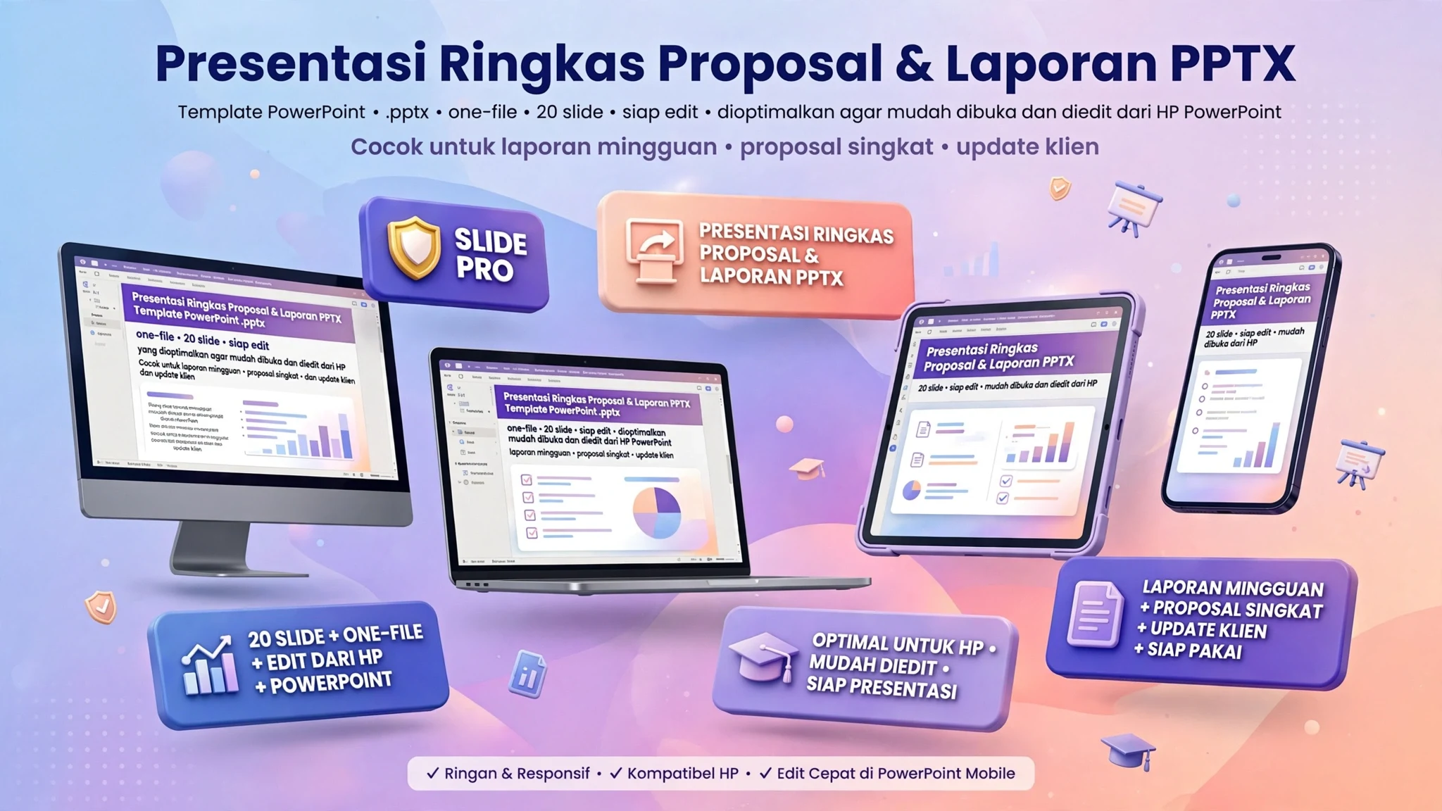 Presentasi Ringkas Proposal & Laporan (PPTX)