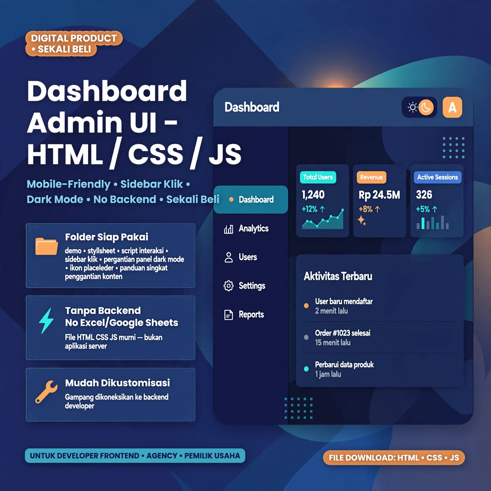 PrimaPanel UI