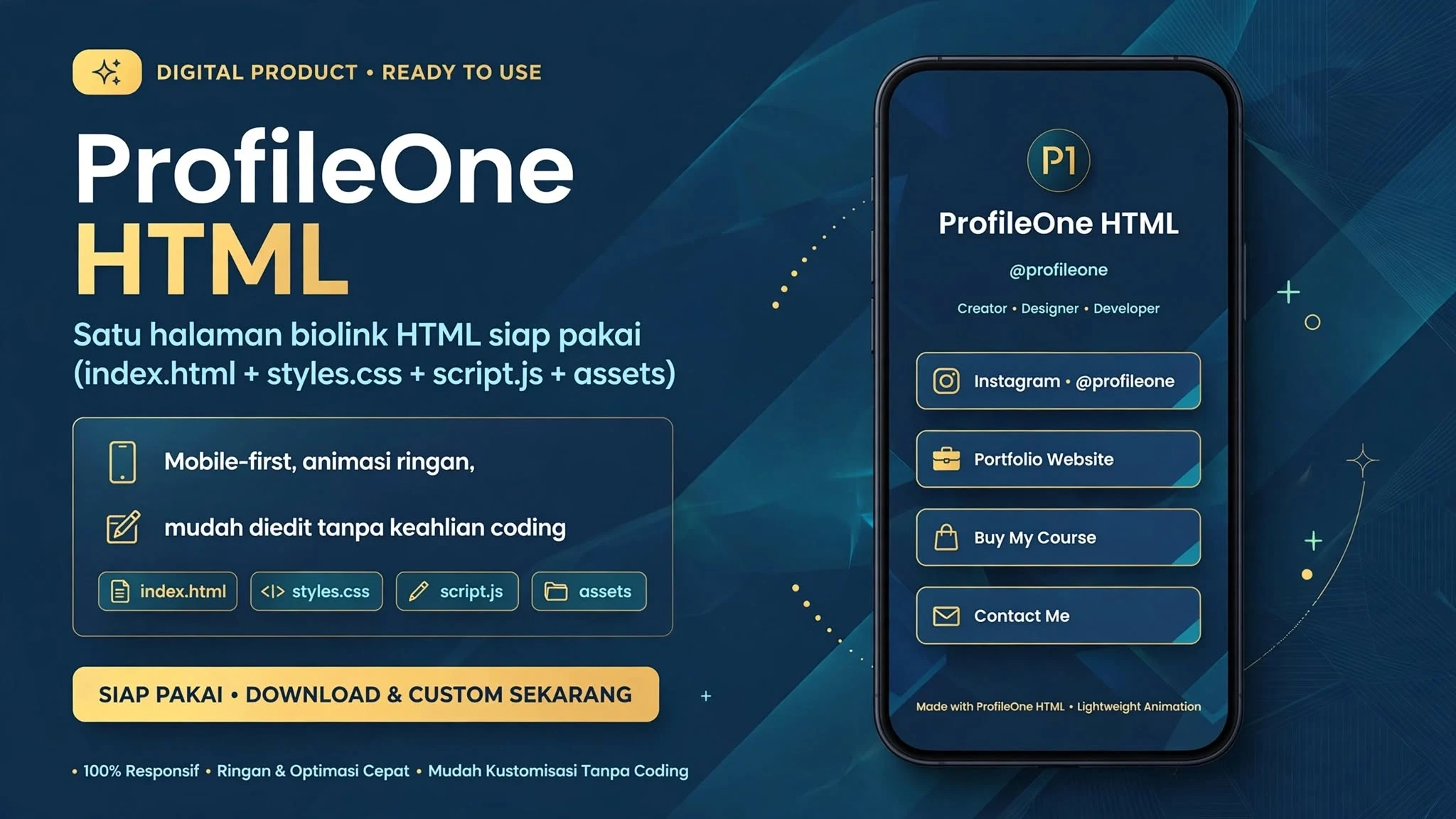 ProfileOne HTML