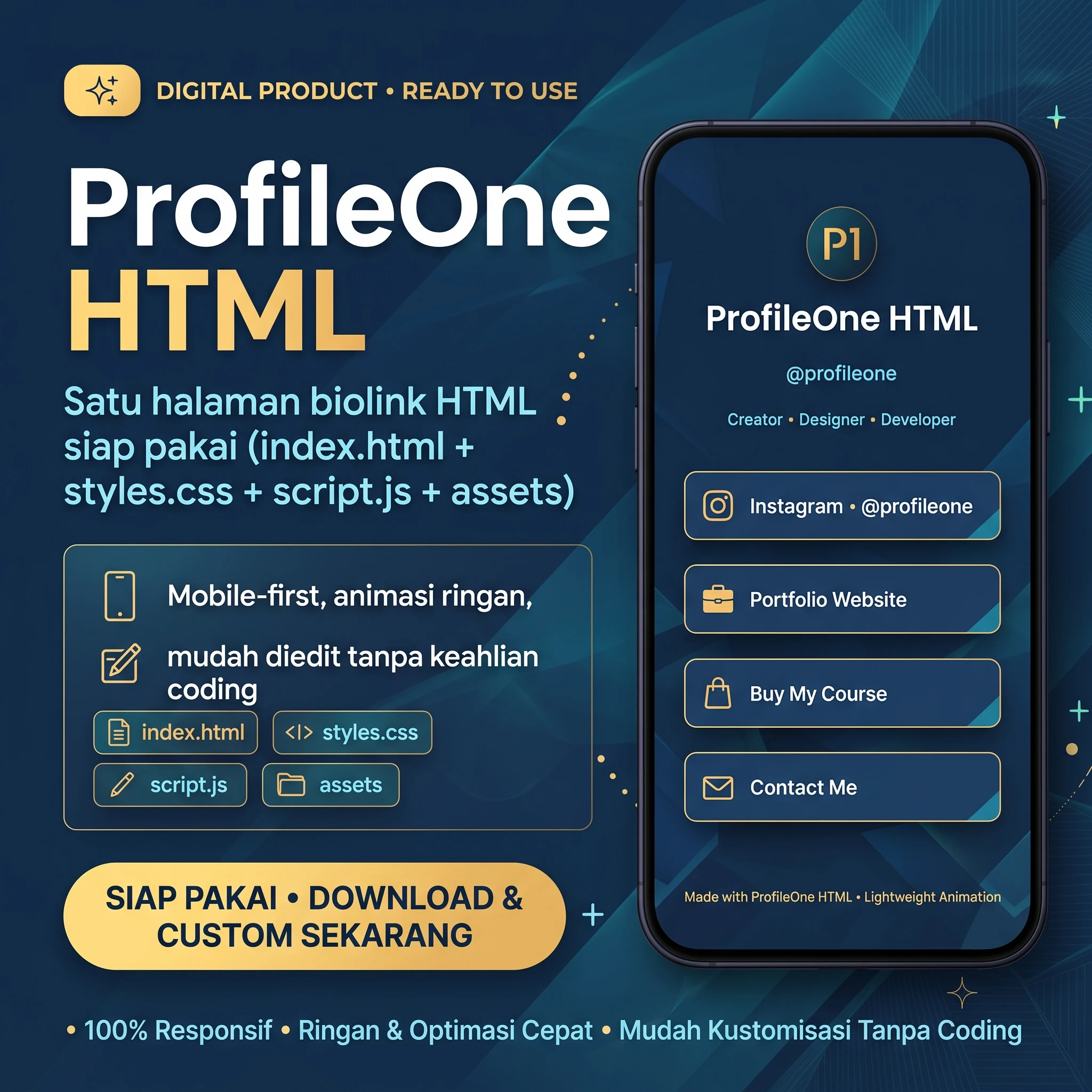 ProfileOne HTML