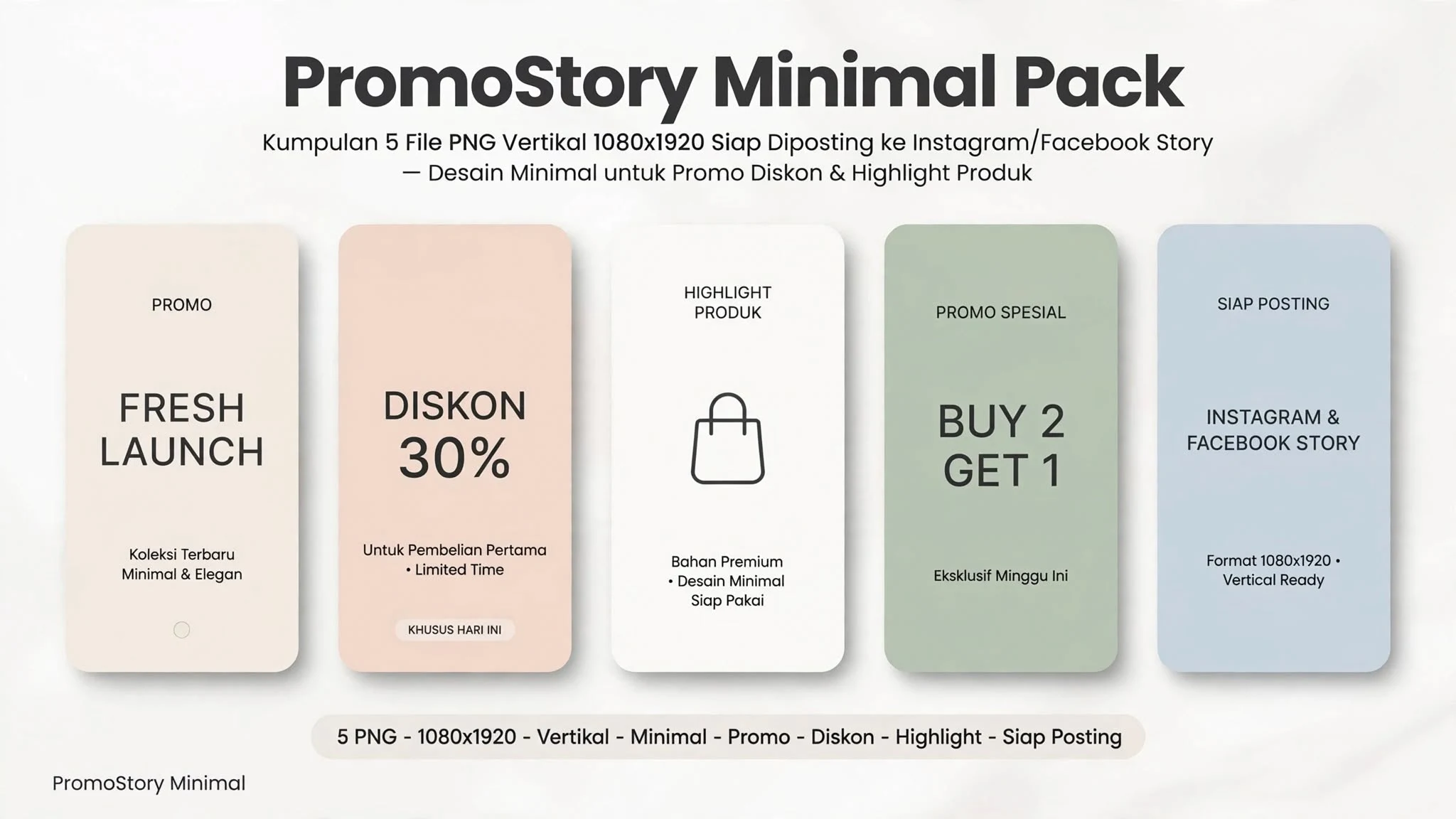 PromoStory Minimal Pack