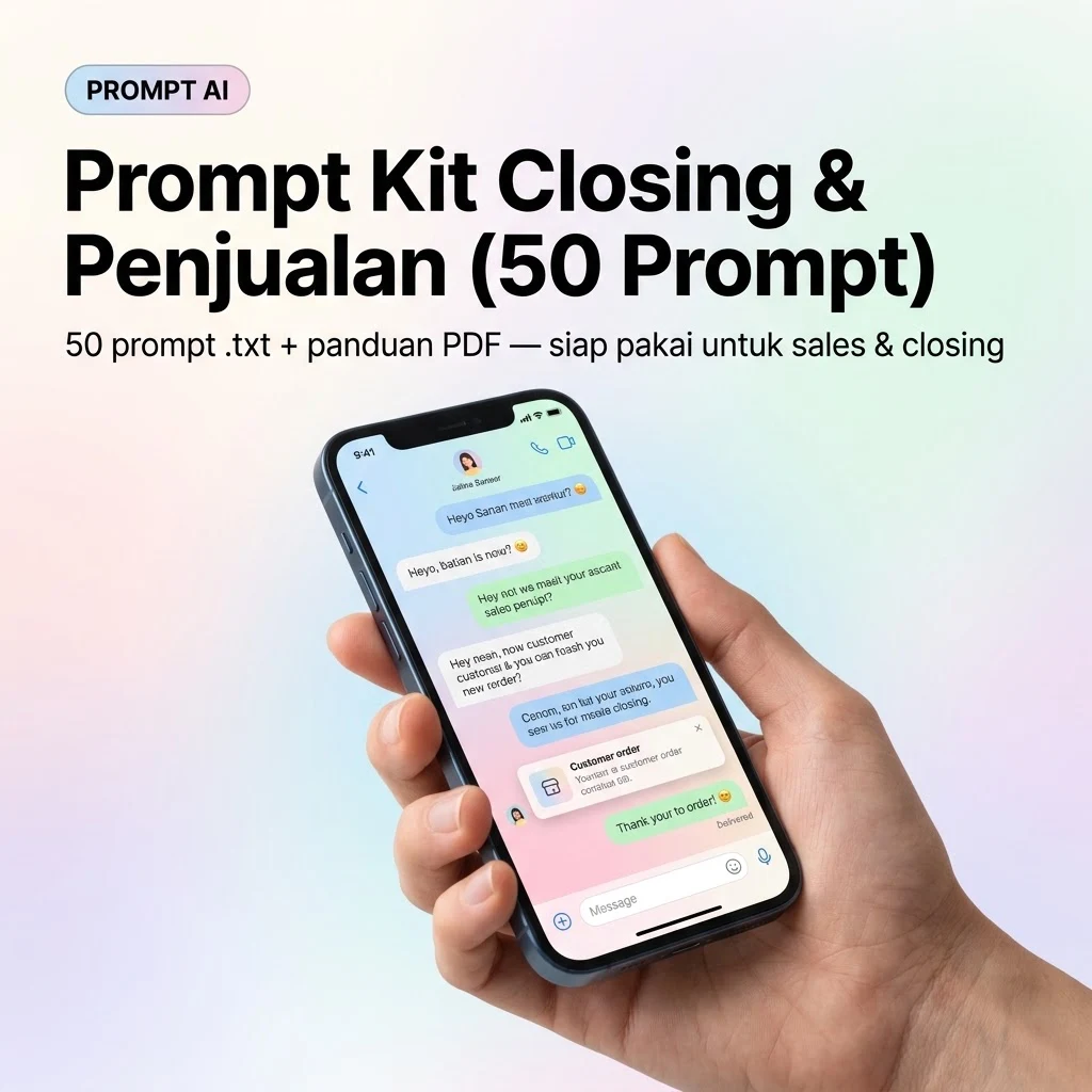Prompt Kit Closing & Penjualan (50 Prompt)