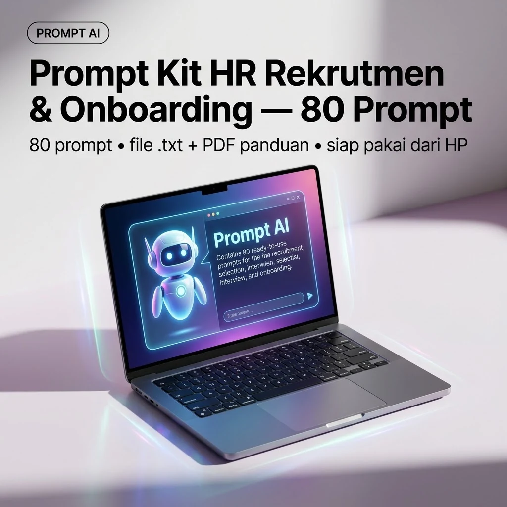 Prompt Kit HR Rekrutmen & Onboarding — 80 Prompt