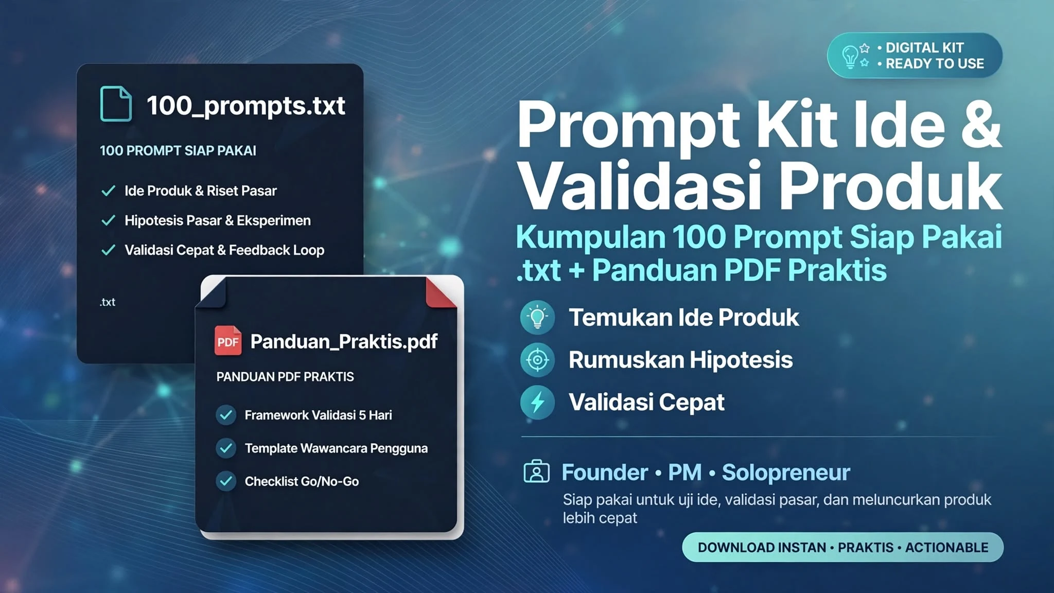 Prompt Kit Ide & Validasi Produk