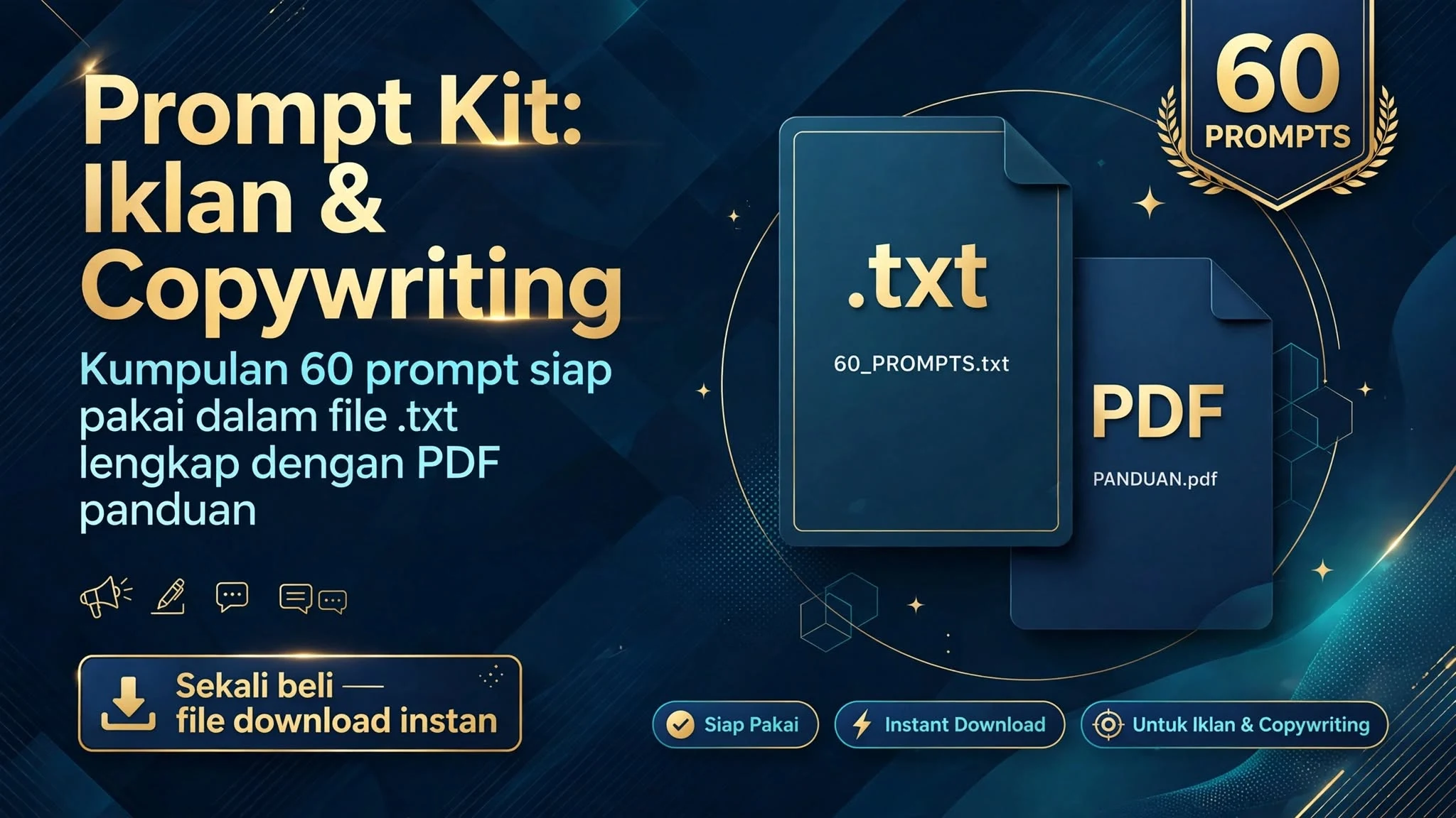 Prompt Kit: Iklan & Copywriting