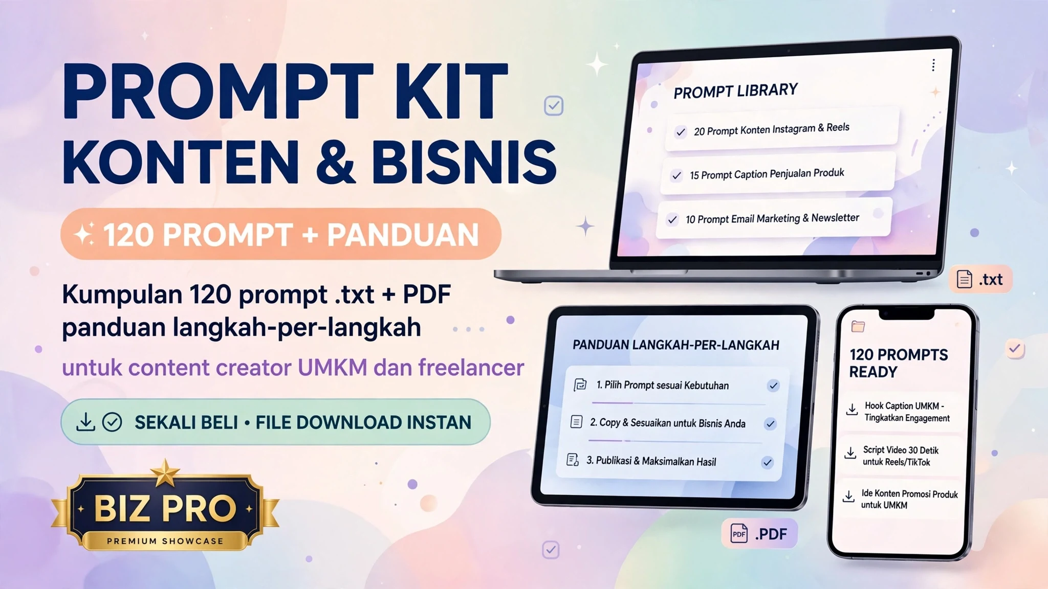 Prompt Kit Konten & Bisnis