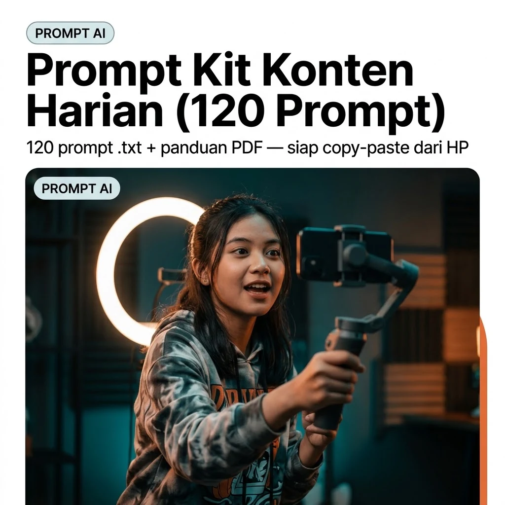 Prompt Kit Konten Harian (120 Prompt)