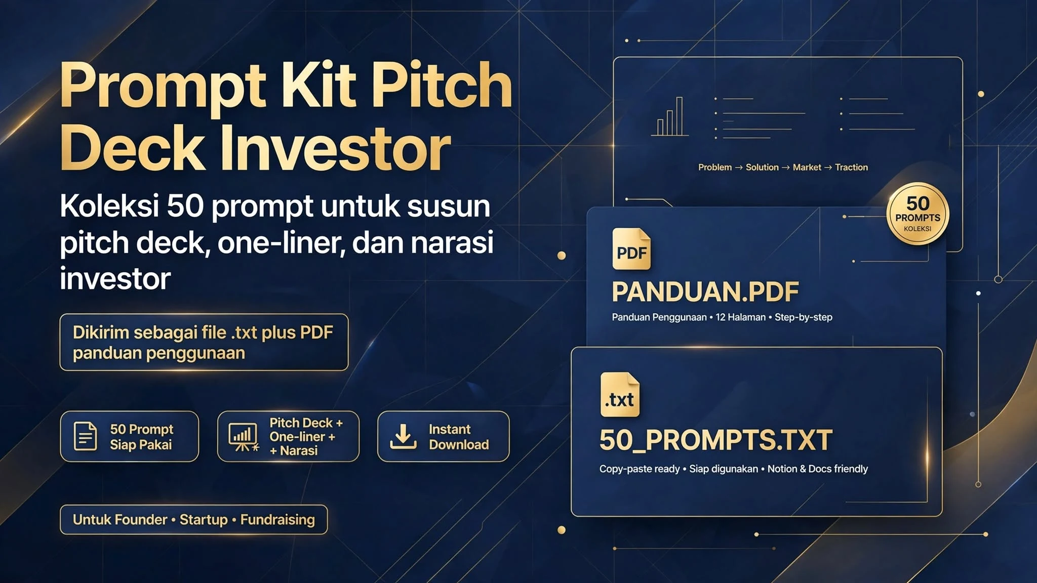 Prompt Kit Pitch Deck Investor