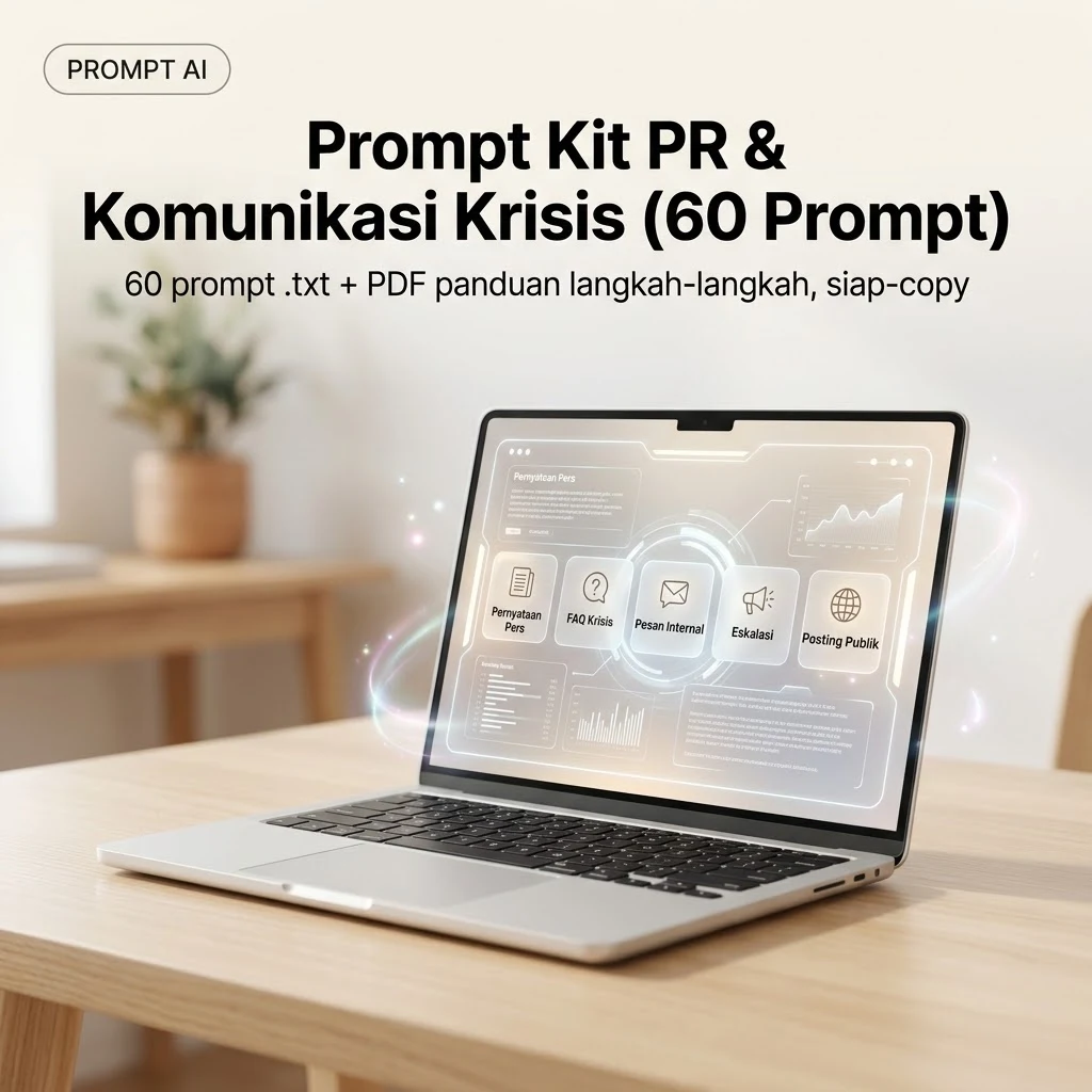 Prompt Kit PR & Komunikasi Krisis (60 Prompt)