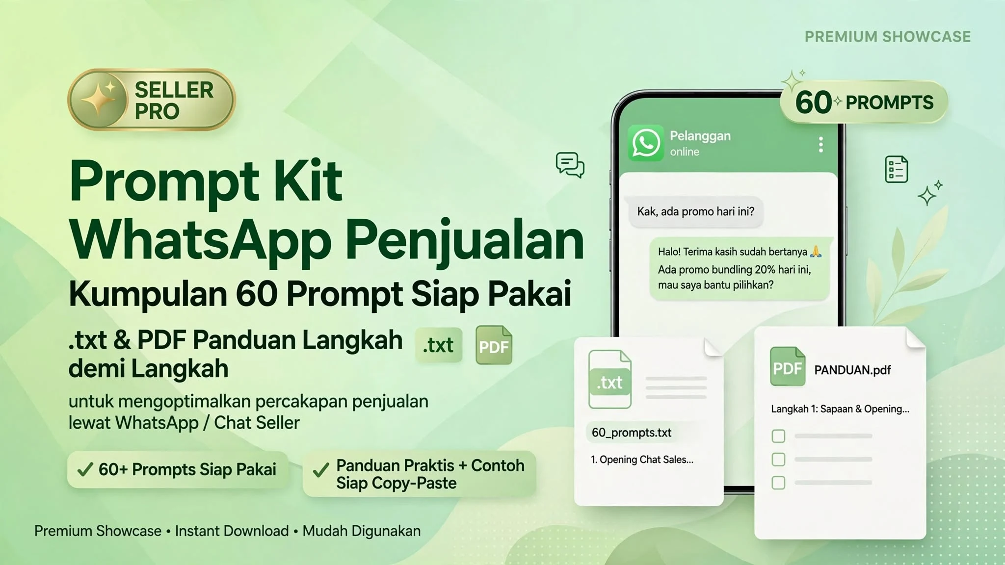 Prompt Kit WhatsApp Penjualan
