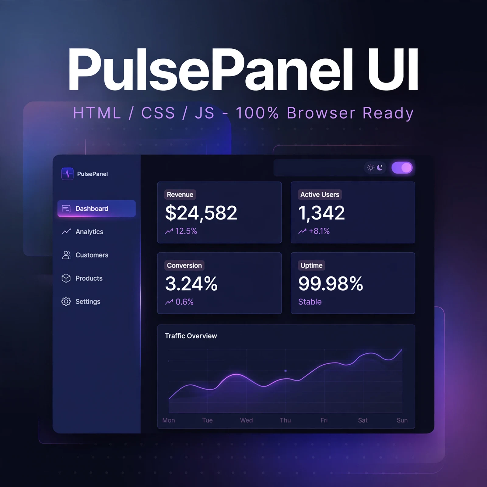 PulsePanel UI