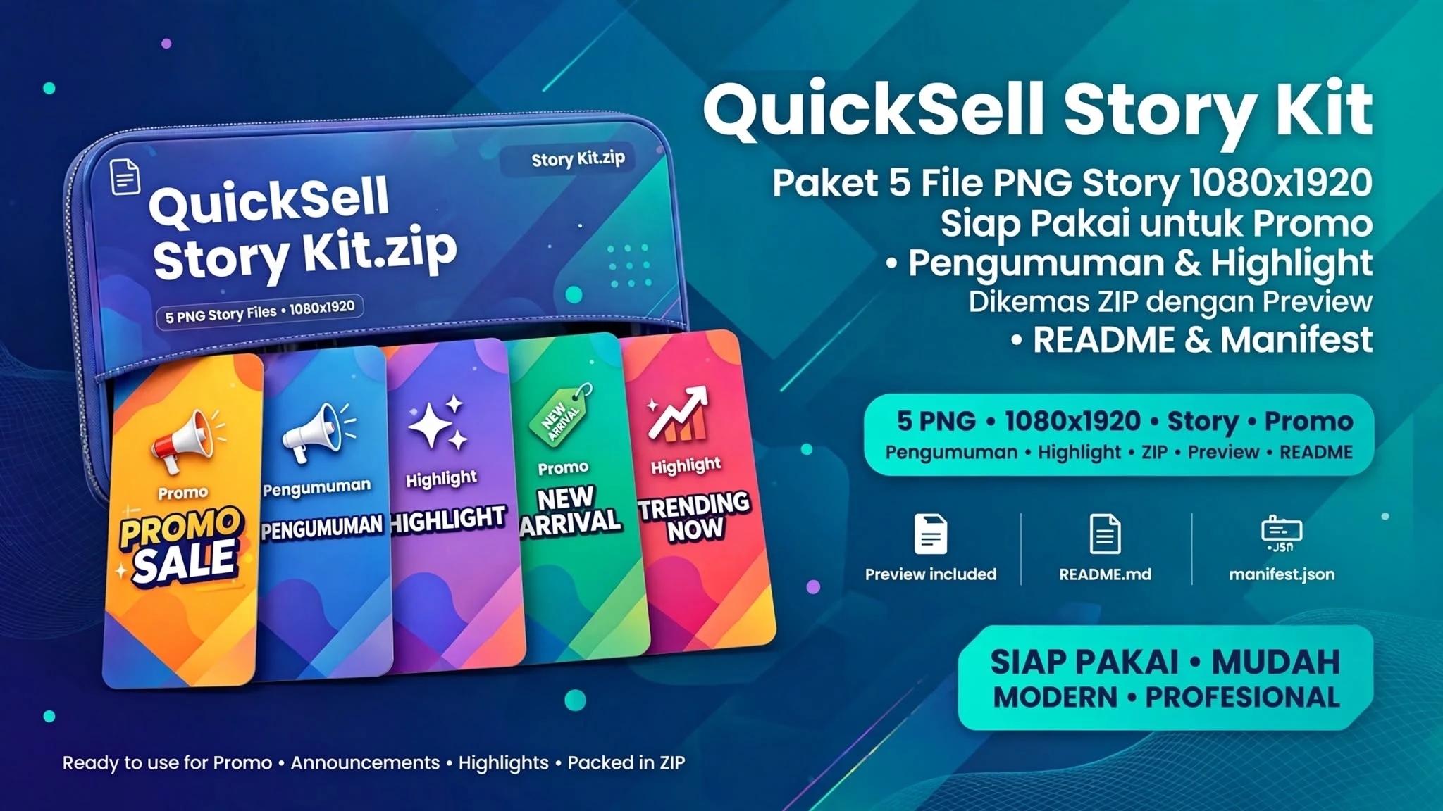 QuickSell Story Kit