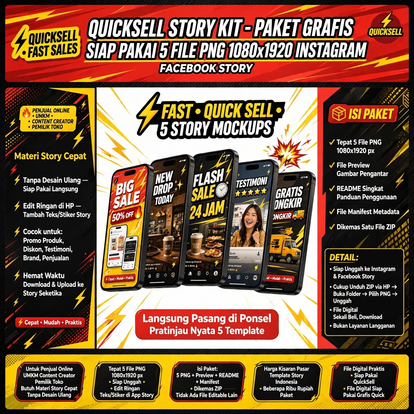 QuickSell Story Kit