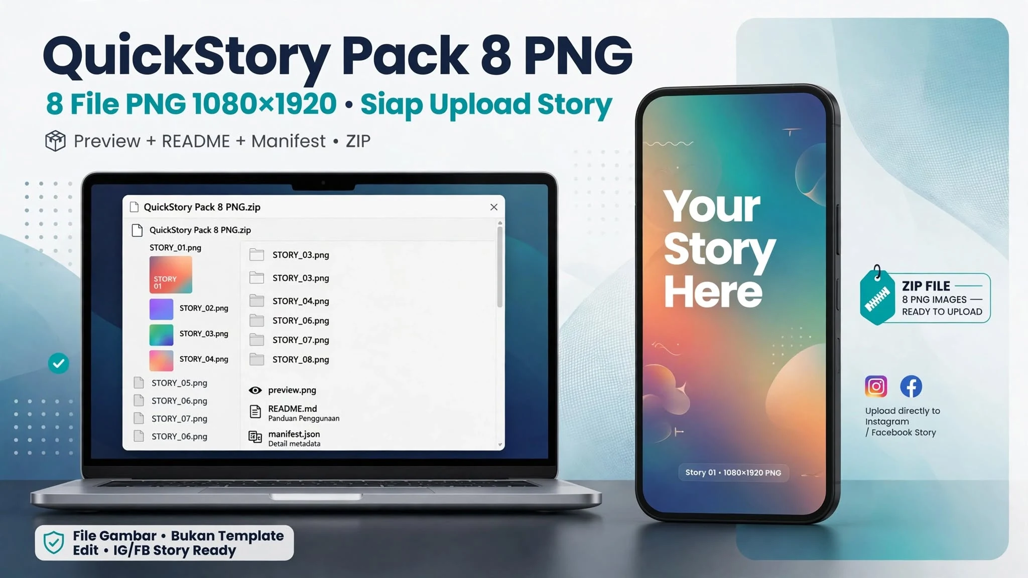 QuickStory Pack 8 PNG