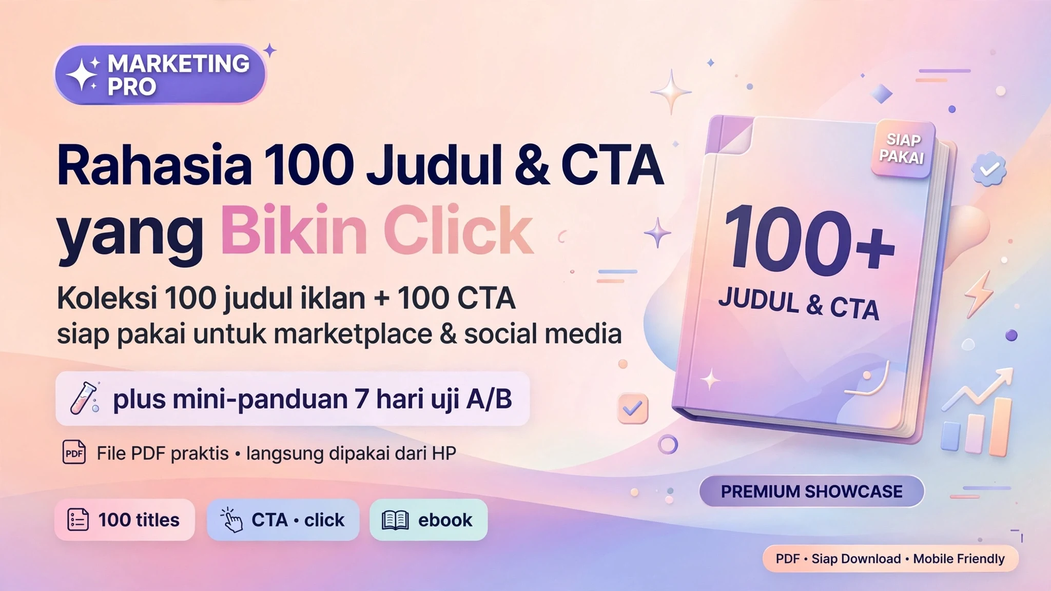 Rahasia 100 Judul & CTA yang Bikin Click