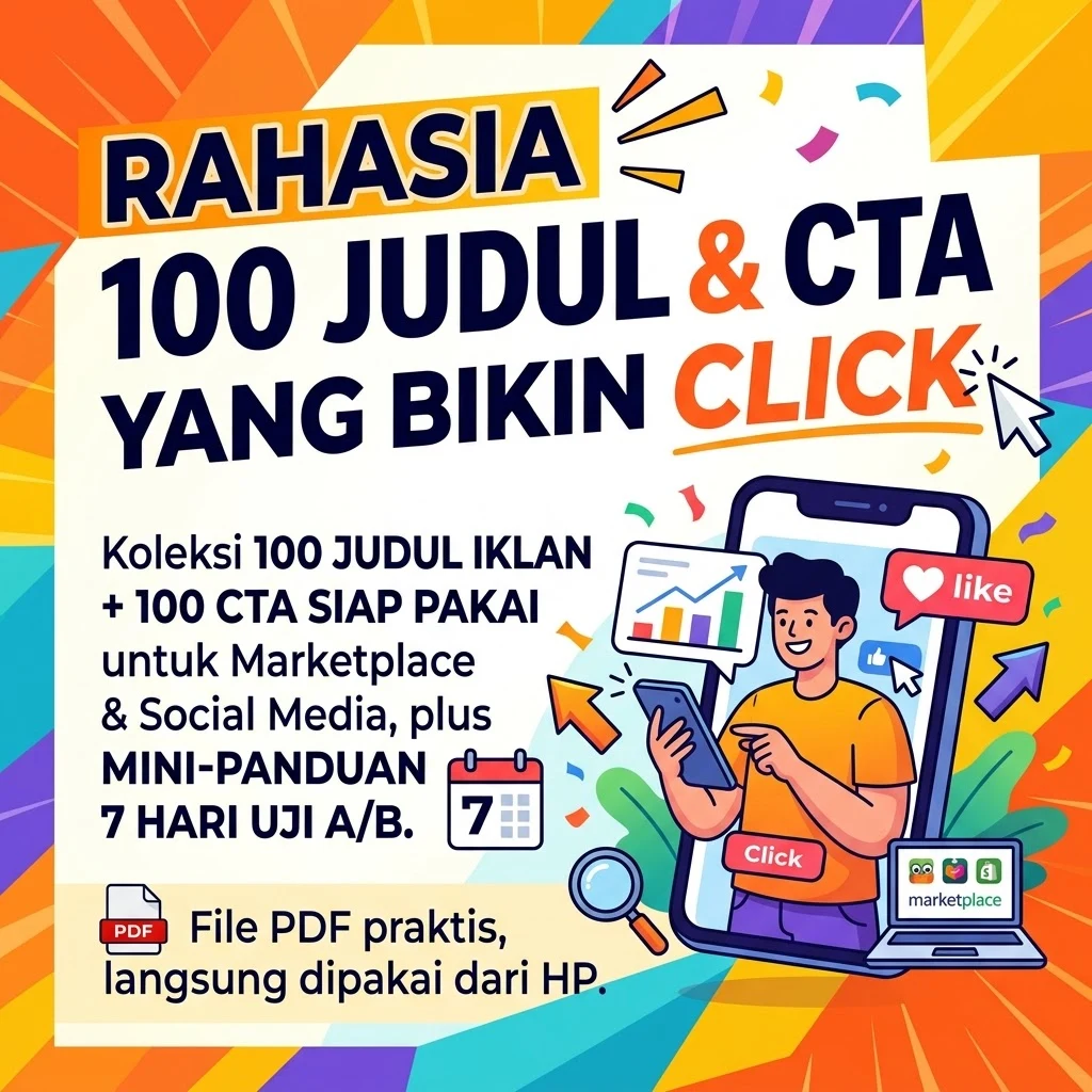 Rahasia 100 Judul & CTA yang Bikin Click