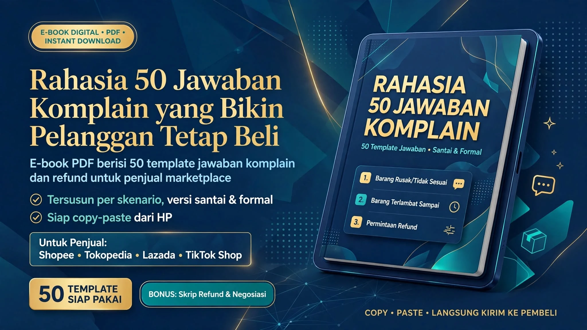 Rahasia 50 Jawaban Komplain yang Bikin Pelanggan Tetap Beli