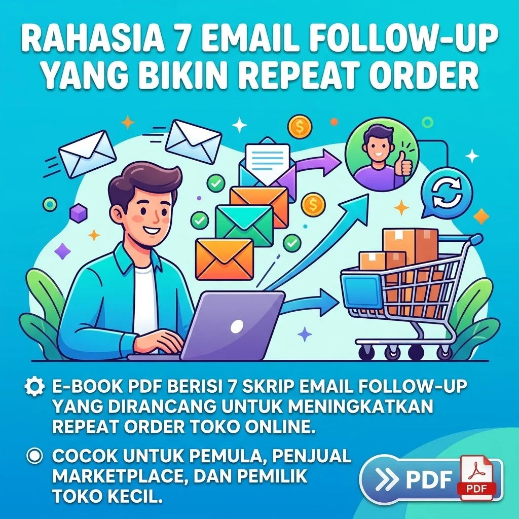 Rahasia 7 Email Follow‑Up yang Bikin Repeat Order