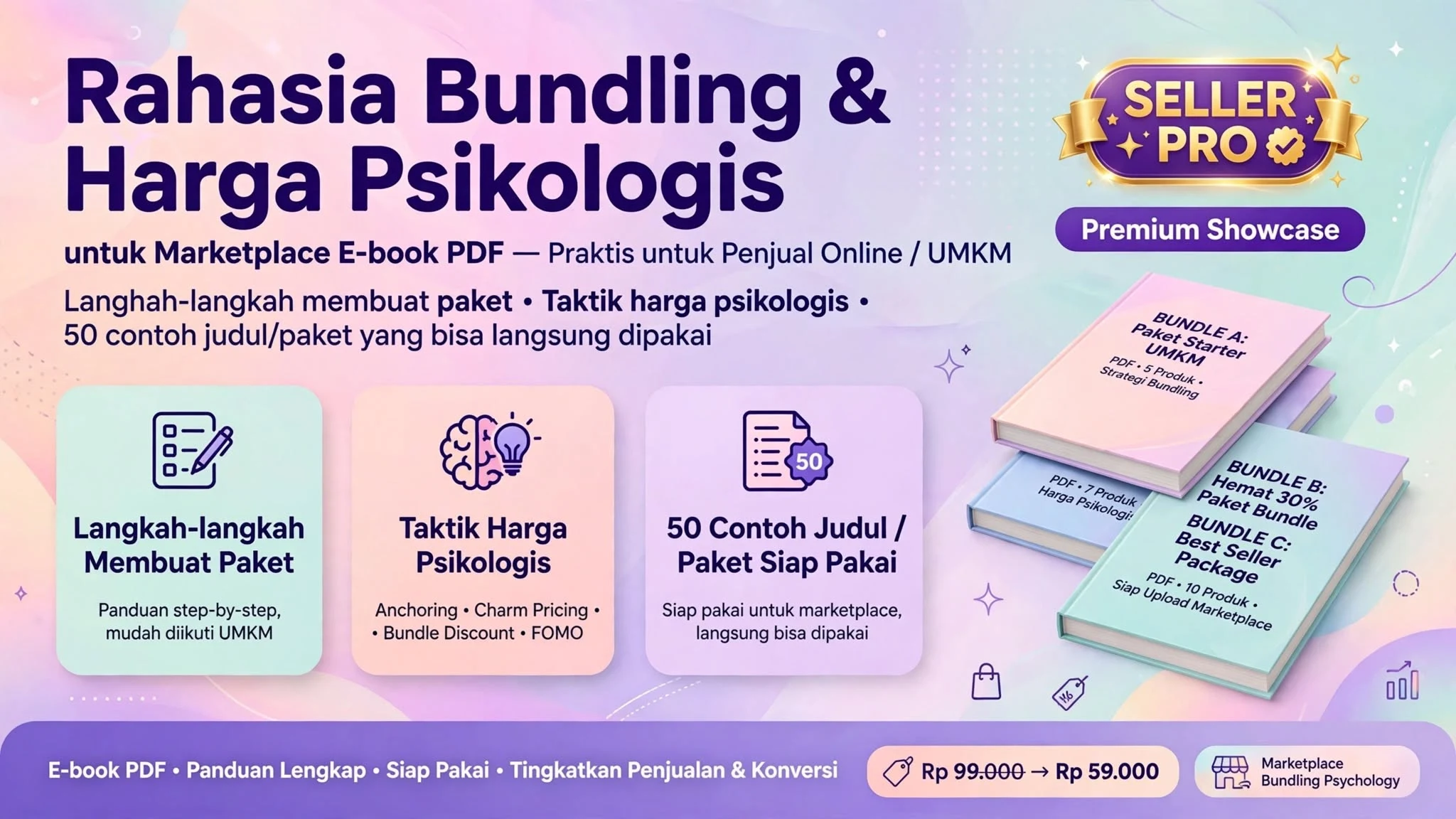 Rahasia Bundling & Harga Psikologis untuk Marketplace
