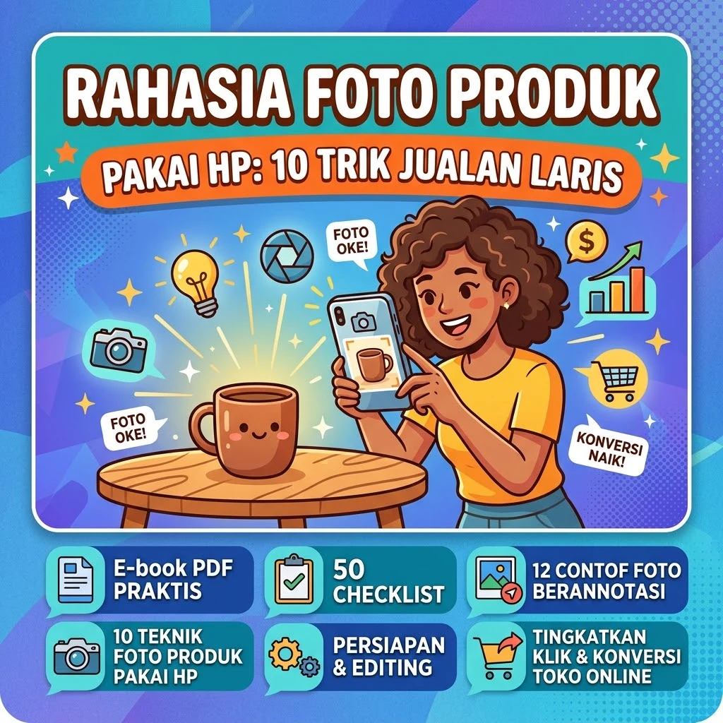 Rahasia Foto Produk Pakai HP: 10 Trik Jualan Laris
