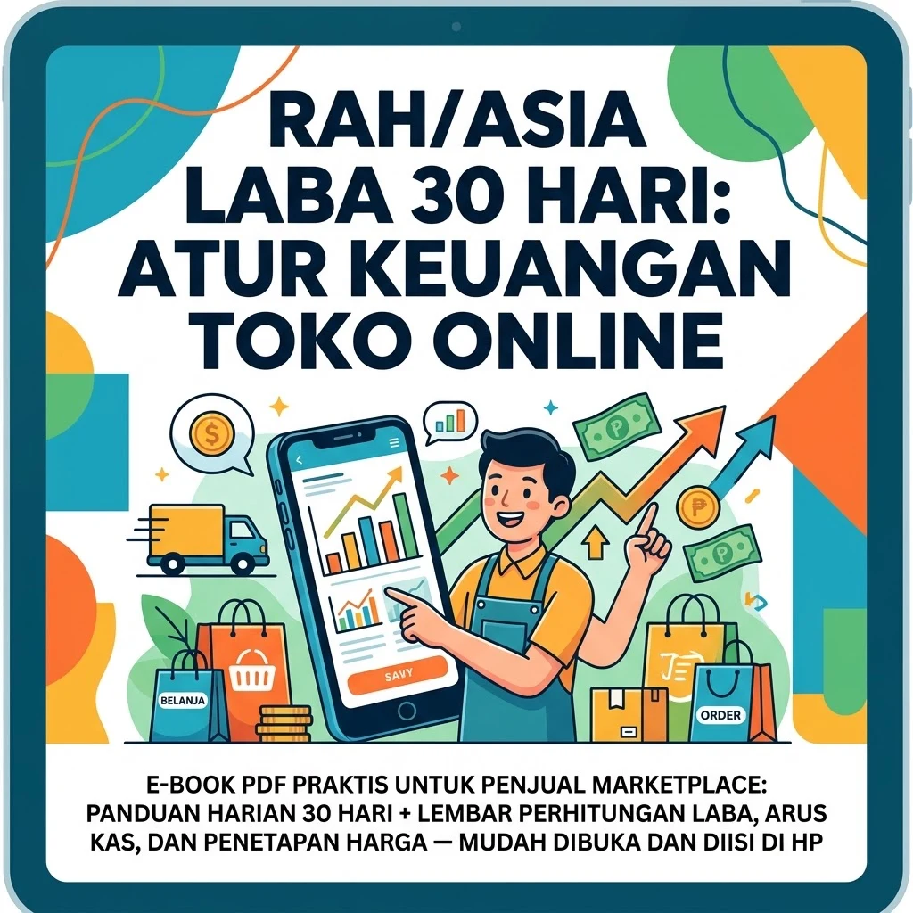 Rahasia Laba 30 Hari: Atur Keuangan Toko Online