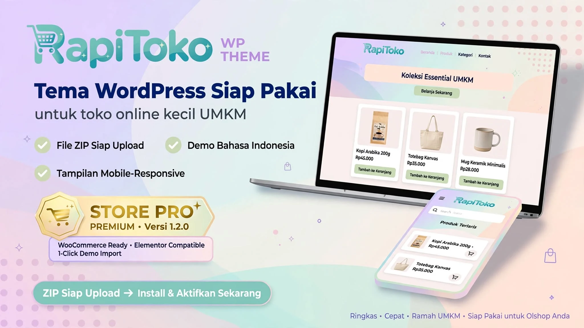RapiToko WP Theme