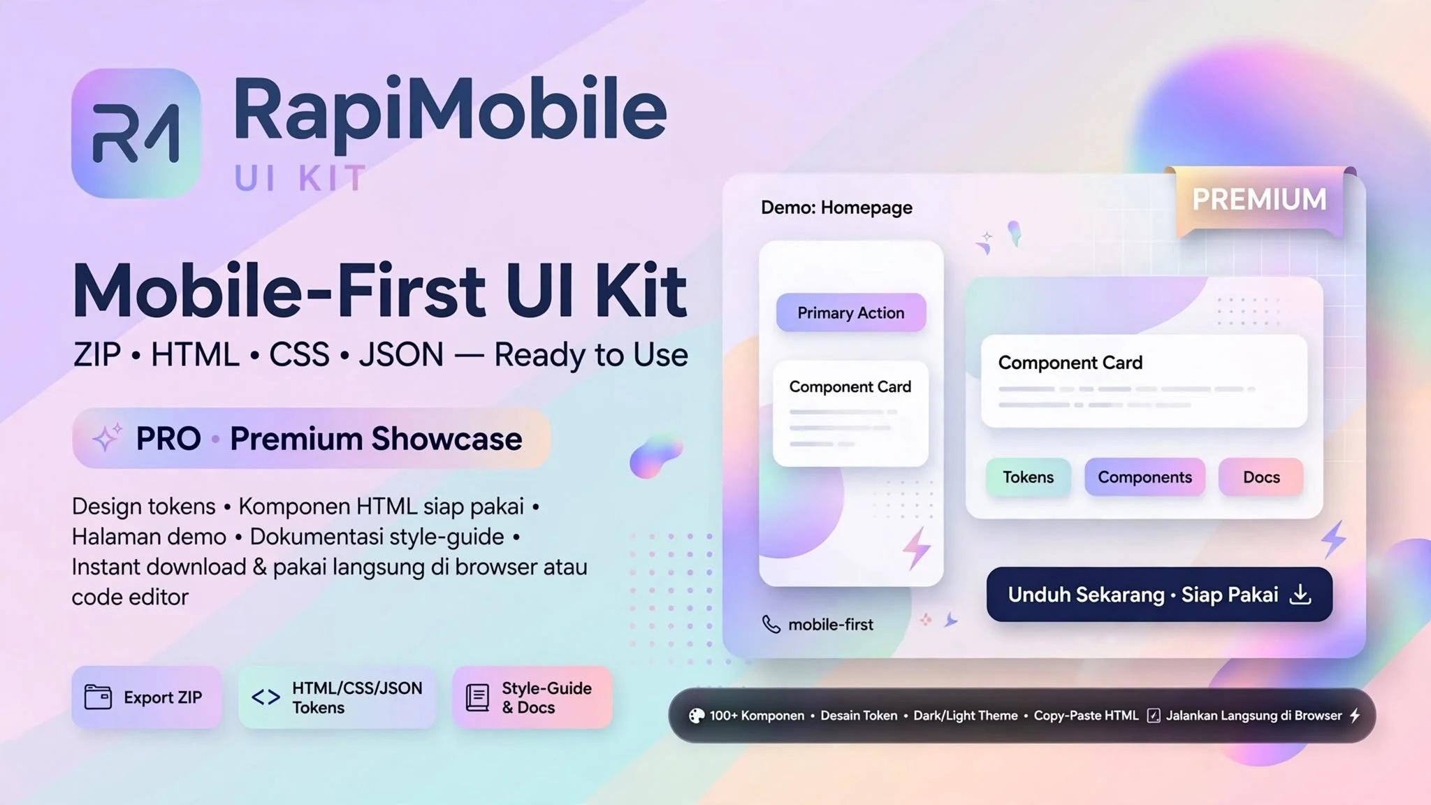 RapiMobile UI Kit