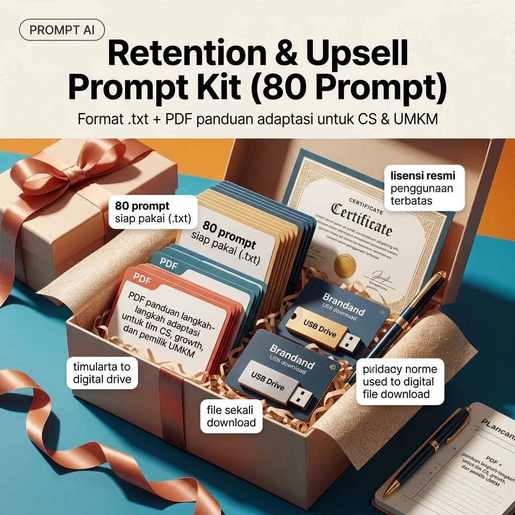 Retention & Upsell Prompt Kit (80 Prompt)