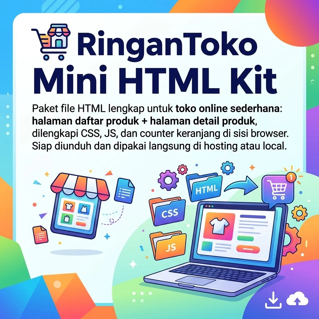 RinganToko Mini HTML Kit