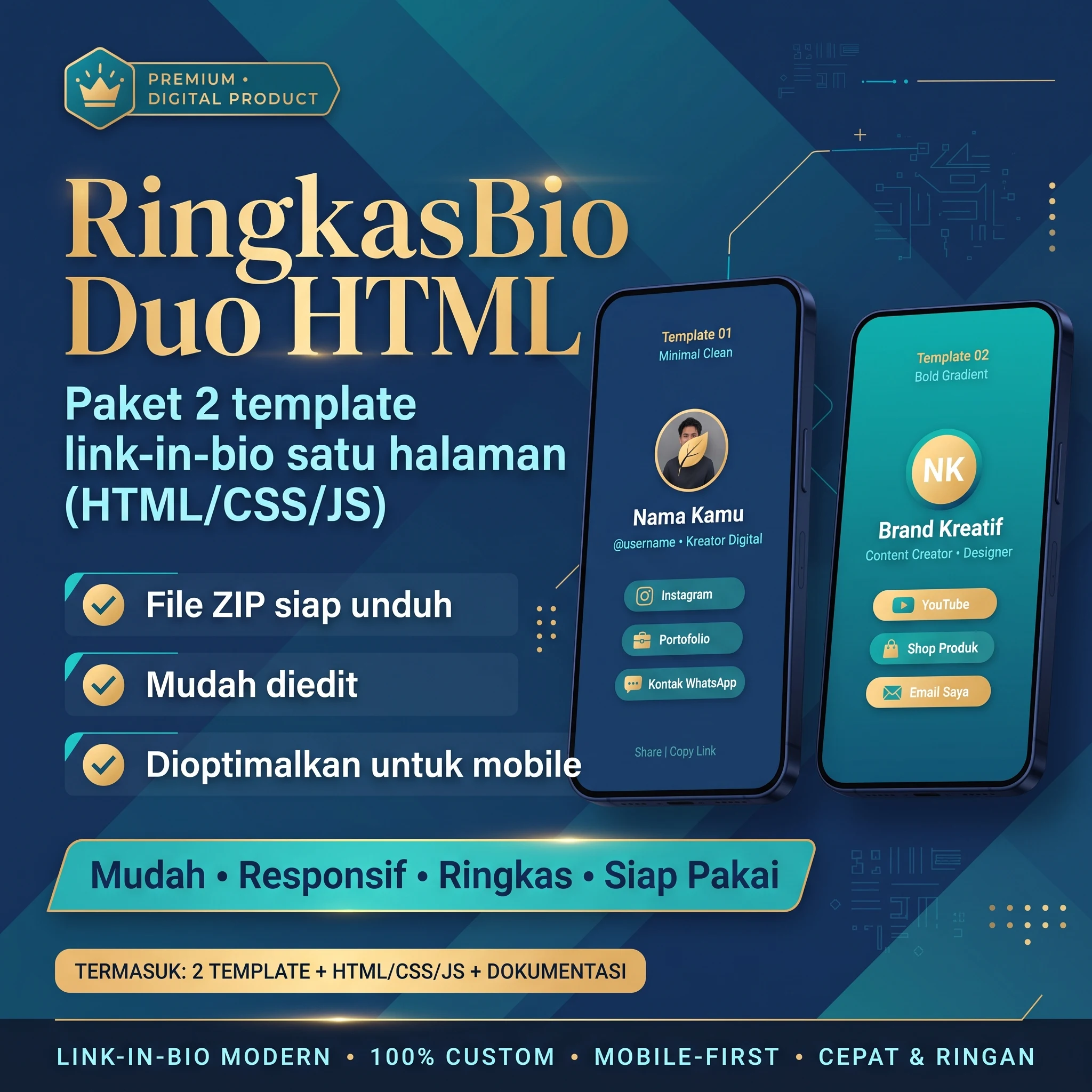 RingkasBio Duo HTML