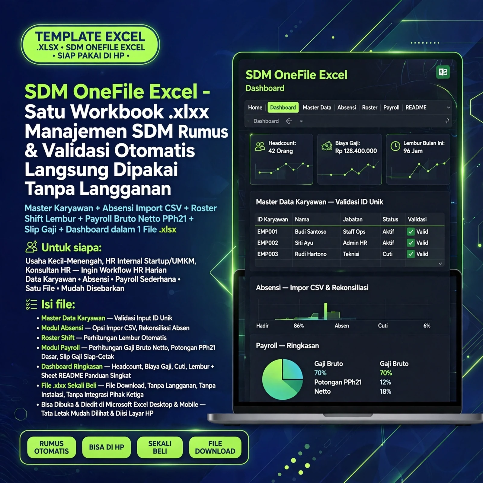 SDM OneFile Excel