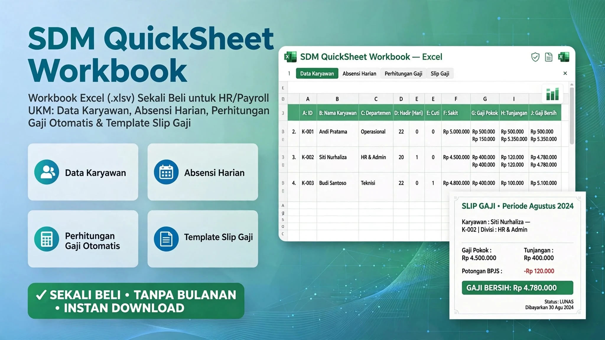 SDM QuickSheet Workbook