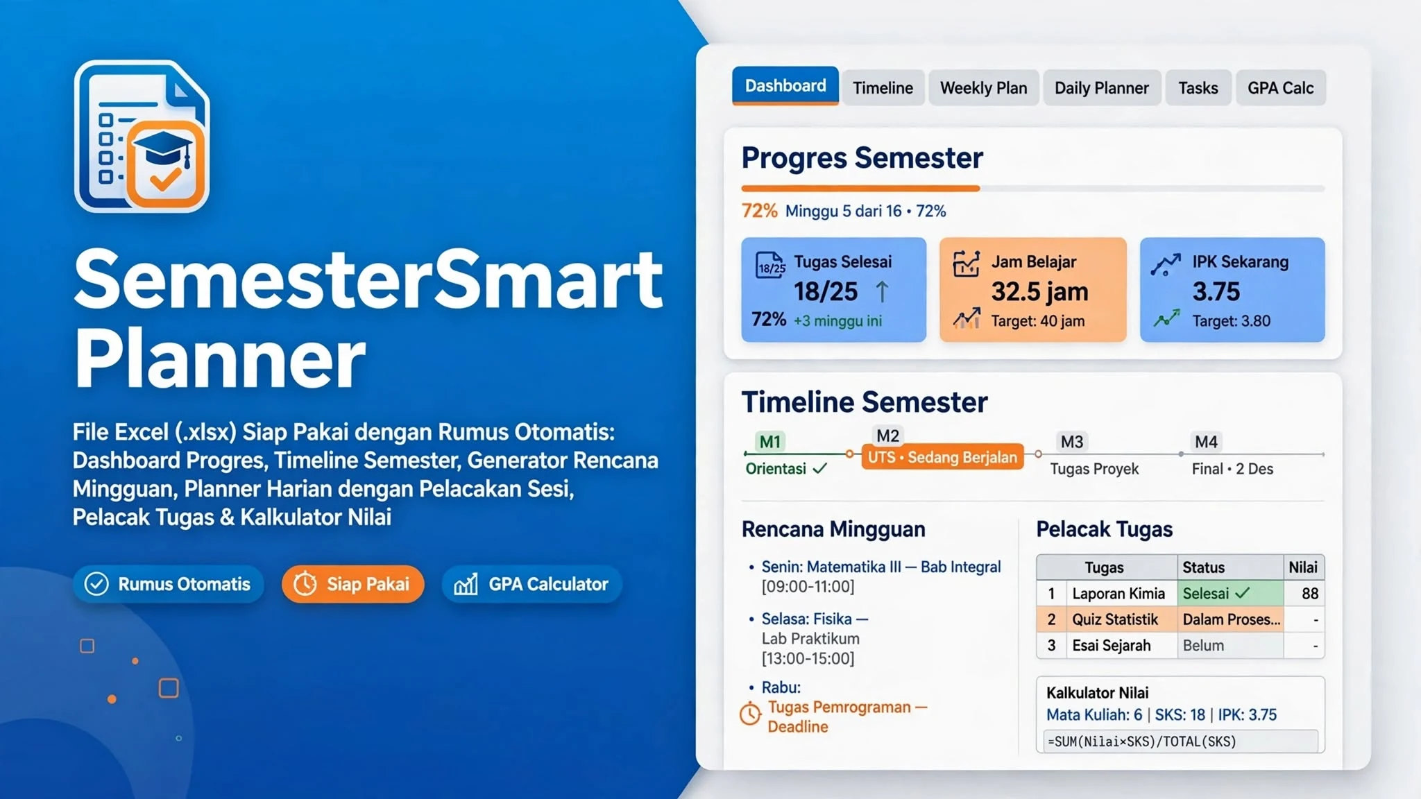 SemesterSmart Planner