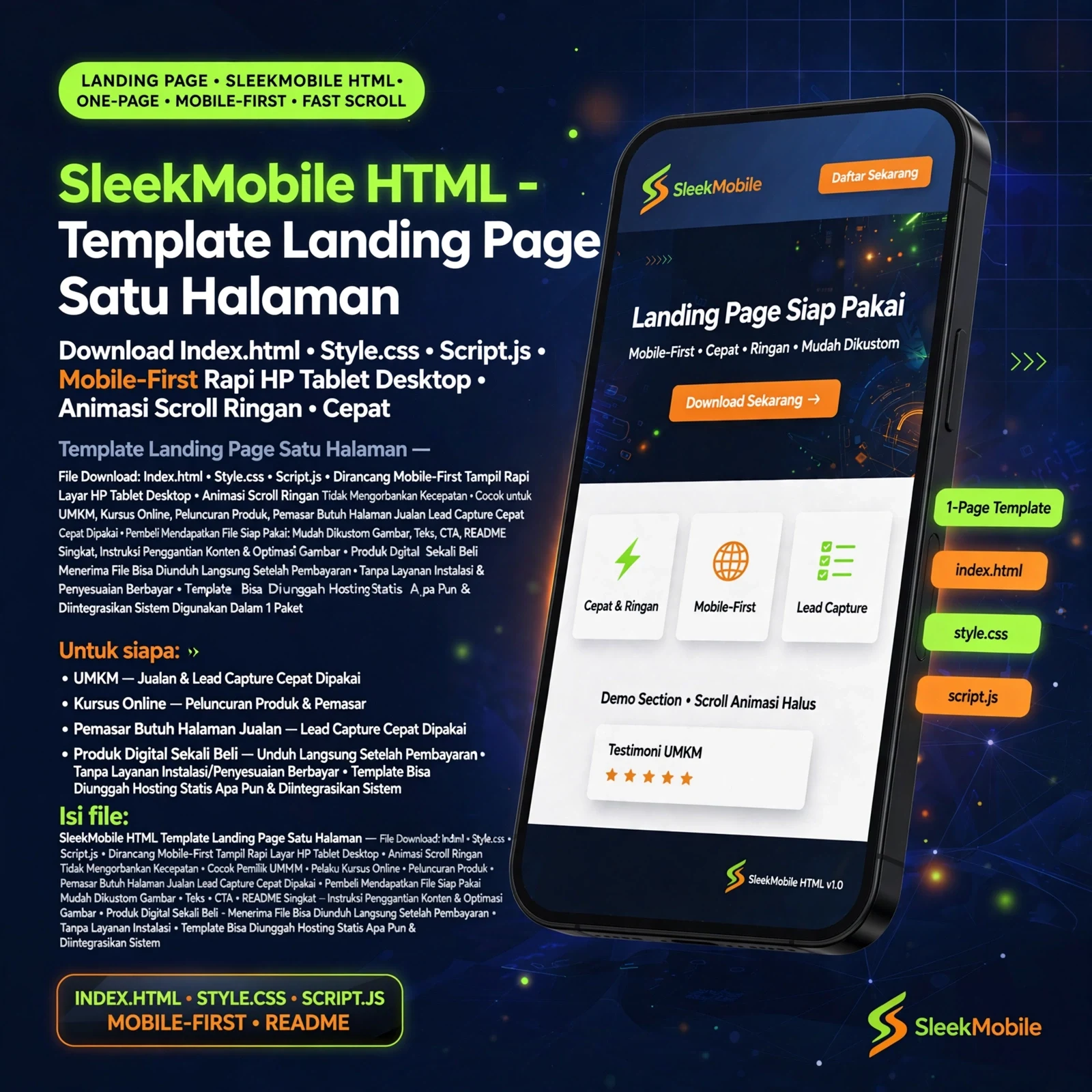 SleekMobile HTML