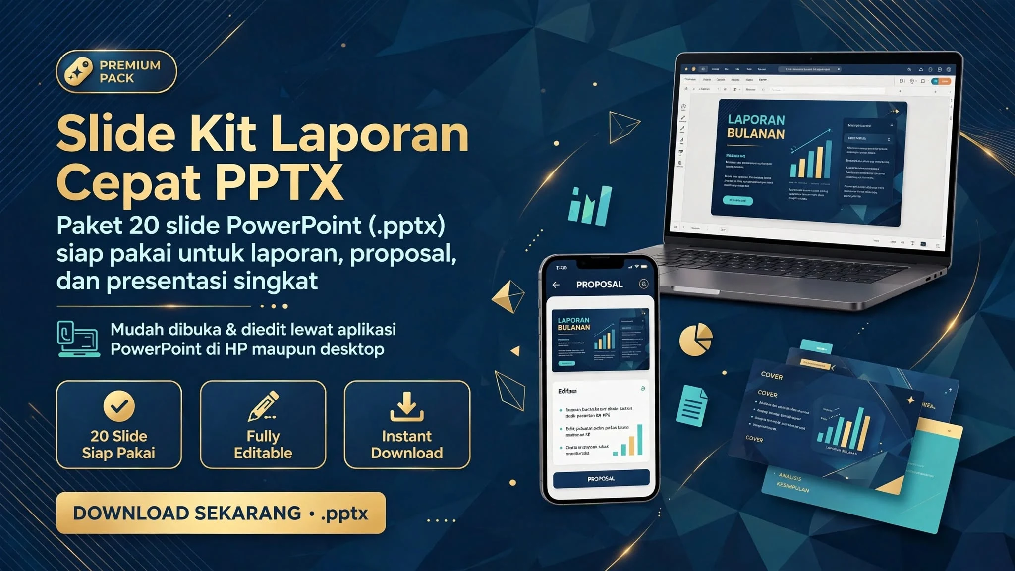 Slide Kit Laporan Cepat PPTX