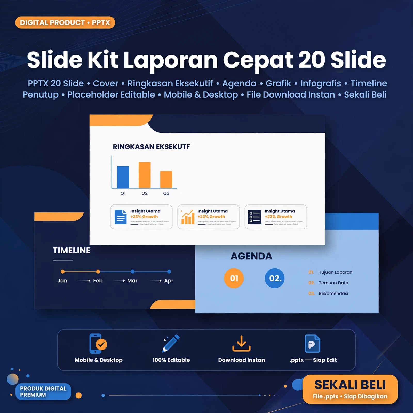 Slide Kit Laporan Cepat PPTX