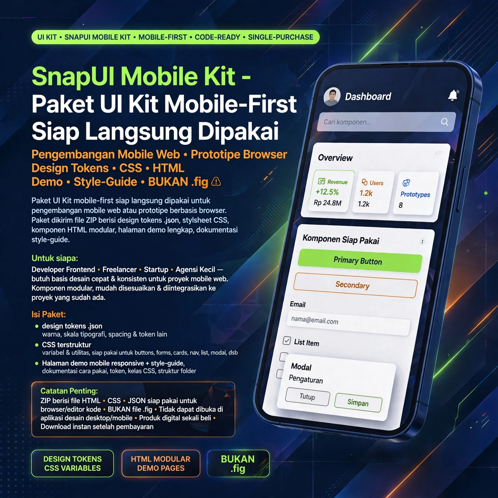 SnapUI Mobile Kit