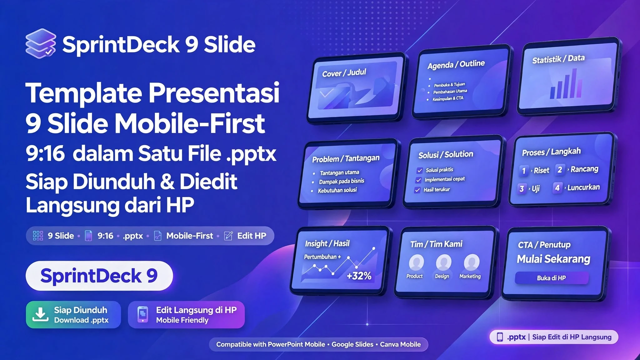 SprintDeck 9 Slide